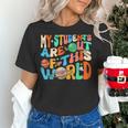 My Students Are Out Of This World Space Groovy Teacher Women's T-Shirt, Groovy Teacher Shirts, gift for family, gift for coworker My Students Are Out Of This World Space Groovy Teacher Women's T-Shirt, Groovy Teacher Shirts, gift for family, gift for coworker