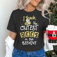 I Teach The Cutest Bees In The Beehive Kindergarten Teacher Women's T-Shirt, gift for family, gift for coworker I Teach The Cutest Bees In The Beehive Kindergarten Teacher Women's T-Shirt, gift for family, gift for coworker