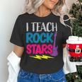 I Teach Rockstars Tee Orchestra Music Teacher Back To School Women's T-Shirt, gift for family, gift for coworker I Teach Rockstars Tee Orchestra Music Teacher Back To School Women's T-Shirt, gift for family, gift for coworker
