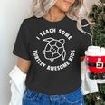 I Teach Some Turtley Awesome Kids Teacher Turtle Pun Women's T-Shirt, gift for family, gift for coworker I Teach Some Turtley Awesome Kids Teacher Turtle Pun Women's T-Shirt, gift for family, gift for coworker