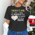 Teacher Aide Appreciation Cute Heart Tee For Women Women's T-Shirt, gift for family, gift for coworker