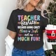 Teacher Besties Matching Teacher Besties Women's T-Shirt, gift for family, gift for coworker