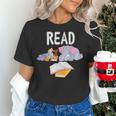 Teacher Library Read Book Club Piggie Elephant Pigeons Men Women Kids Women's T-Shirt, gift for family, gift for coworker