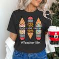 Teacher Life Teach Love Inspire Pencils Inspirational Women Women's T-Shirt, gift for family, gift for coworker Teacher Life Teach Love Inspire Pencils Inspirational Women Women's T-Shirt, gift for family, gift for coworker