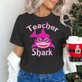 Teacher Shark Female Teacher Women's T-Shirt, gift for family, gift for coworker Teacher Shark Female Teacher Women's T-Shirt, gift for family, gift for coworker