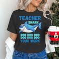 Teacher Shark Do Your Work Women's T-Shirt, gift for family, gift for coworker