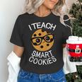 Teacher Shirt I Teach Smart Cookies Shirt Nerd Tee Women's T-Shirt, gift for family, gift for coworker Teacher Shirt I Teach Smart Cookies Shirt Nerd Tee Women's T-Shirt, gift for family, gift for coworker