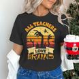 Teacher Shirts Halloween All Teachers Love Brains Women's T-Shirt, gift for family, gift for coworker Teacher Shirts Halloween All Teachers Love Brains Women's T-Shirt, gift for family, gift for coworker