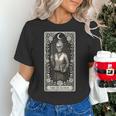 The Teacher Skeleton Tarot Card Women's T-Shirt, gift for family, gift for coworker The Teacher Skeleton Tarot Card Women's T-Shirt, gift for family, gift for coworker