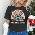 Teacher Of The Year Best Teacher Ever Men Women Women's T-Shirt, gift for family, gift for coworker