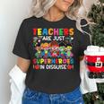 Teachers Are Just Superheroes In Disguise Back To School Women's T-Shirt, gift for family, gift for coworker Teachers Are Just Superheroes In Disguise Back To School Women's T-Shirt, gift for family, gift for coworker