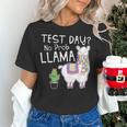 Teachers Testing Day Test Day No Prob Llama Teacher Women's T-Shirt, gift for family, gift for coworker Teachers Testing Day Test Day No Prob Llama Teacher Women's T-Shirt, gift for family, gift for coworker