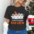 Team 5th Grade Boo Crew Halloween Teacher Student Costume Women's T-Shirt, gift for family, gift for coworker