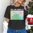 Tell Me About It Speech Language Pathology AAC Sped Teacher Women's T-Shirt, gift for family, gift for coworker