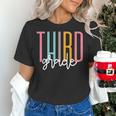 Third Grade Girls Boys Teacher Team 3rd Grade Squad Women's T-Shirt, gift for family, gift for coworker