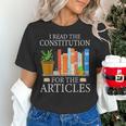 History Teacher I Read The Constitution For The Articles For Men Women Women's T-Shirt, History Teacher Shirts, gift for family, gift for coworker History Teacher I Read The Constitution For The Articles For Men Women Women's T-Shirt, History Teacher Shirts, gift for family, gift for coworker