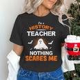 History Teacher School Shirt Halloween Educator Men Women Kids Women's T-Shirt, History Teacher Shirts, gift for family, gift for coworker