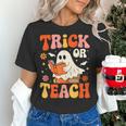 Trick Or Teach Halloween Shirt For Teacher Kids Floral Ghost Women's T-Shirt, gift for family, gift for coworker Trick Or Teach Halloween Shirt For Teacher Kids Floral Ghost Women's T-Shirt, gift for family, gift for coworker