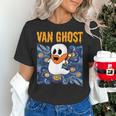 Van Ghost Art Teacher Halloween Van Gogh Starry Night Women's T-Shirt, gift for family, gift for coworker Van Ghost Art Teacher Halloween Van Gogh Starry Night Women's T-Shirt, gift for family, gift for coworker
