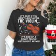 Violin Player Costume For Men Women Violin Teacher Violinist Women's T-Shirt, gift for family, gift for coworker
