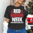 We Wear Red For Red Ribbon Week Awareness Mothers Teachers Women's T-Shirt, gift for family, gift for coworker We Wear Red For Red Ribbon Week Awareness Mothers Teachers Women's T-Shirt, gift for family, gift for coworker