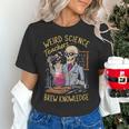 Weird Science Skeleton Halloween Teachers Brew Knowledge Women's T-Shirt, Science Teacher Shirts, gift for family, gift for coworker Weird Science Skeleton Halloween Teachers Brew Knowledge Women's T-Shirt, Science Teacher Shirts, gift for family, gift for coworker