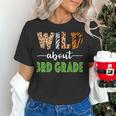 Wild About 3rd Grade Teacher Student Third Grade Zoo Safari Men Women Girls Kids Women's T-Shirt, gift for family, gift for coworker Wild About 3rd Grade Teacher Student Third Grade Zoo Safari Men Women Girls Kids Women's T-Shirt, gift for family, gift for coworker