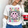 In My 1st Grade Era Smile Face Back To School Teacher Kid Women's T-Shirt, gift for family, gift for coworker In My 1st Grade Era Smile Face Back To School Teacher Kid Women's T-Shirt, gift for family, gift for coworker