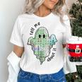 AAC Ghost Tell Me About It Speech Pathology AAC Sped Teacher Women's T-Shirt, gift for family, gift for coworker AAC Ghost Tell Me About It Speech Pathology AAC Sped Teacher Women's T-Shirt, gift for family, gift for coworker