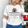 Cat Exhausted Teacher Exhausterwhelmulated Definition Women's T-Shirt, gift for family, gift for coworker Cat Exhausted Teacher Exhausterwhelmulated Definition Women's T-Shirt, gift for family, gift for coworker