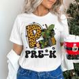 Cute Camo Pre K Back To School Teacher Kid Preschool Women's T-Shirt, gift for family, gift for coworker