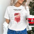 Digestive System Anatomy Anatomical Biology Teacher Men Women Women's T-Shirt, gift for family, gift for coworker
