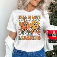 Fall In Love With Learning Thanksgiving Teacher Student Women's T-Shirt, gift for family, gift for coworker Fall In Love With Learning Thanksgiving Teacher Student Women's T-Shirt, gift for family, gift for coworker