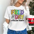 Field Day Yellow Team For Teacher Kids Field Day Games Women's T-Shirt, gift for family, gift for coworker