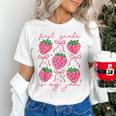 First Grade Is My Jam Strawberry First Grade Teacher Women Women's T-Shirt, First Grade Teacher Shirts, gift for family, gift for coworker First Grade Is My Jam Strawberry First Grade Teacher Women Women's T-Shirt, First Grade Teacher Shirts, gift for family, gift for coworker