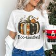 Fun Fall Book Lover Cute Teacher Student Halloween Women's T-Shirt, gift for family, gift for coworker Fun Fall Book Lover Cute Teacher Student Halloween Women's T-Shirt, gift for family, gift for coworker