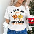 Halloween Teacher I Teach The Cutest Pumpkins In The Patch Women's T-Shirt, gift for family, gift for coworker Halloween Teacher I Teach The Cutest Pumpkins In The Patch Women's T-Shirt, gift for family, gift for coworker