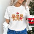 Hanging With My Cookies Gingerbread Christmas Teacher Xmas Women's T-Shirt, gift for family, gift for coworker