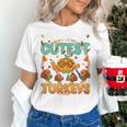Humor I Teach The Cutest Turkeys Thanksgiving Teacher Women's T-Shirt, gift for family, gift for coworker Humor I Teach The Cutest Turkeys Thanksgiving Teacher Women's T-Shirt, gift for family, gift for coworker
