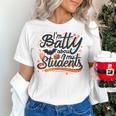 I'm Batty About My Students Watercolor Bat Teacher Halloween Women's T-Shirt, gift for family, gift for coworker I'm Batty About My Students Watercolor Bat Teacher Halloween Women's T-Shirt, gift for family, gift for coworker