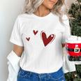 Kindergarten Has My Heart Buffalo Print Teacher Valentine Women's T-Shirt, gift for family, gift for coworker Kindergarten Has My Heart Buffalo Print Teacher Valentine Women's T-Shirt, gift for family, gift for coworker