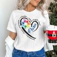 Para Heart Teacher Paraprofessional Paraeducator Men Women Women's T-Shirt, gift for family, gift for coworker