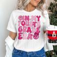 Pink Fourth Grade Era 4th Back To School Grade Teacher Women's T-Shirt, 4th Grade Teacher Shirts, gift for family, gift for coworker