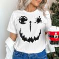 Pumpkin Artist Halloween Art Teacher Women's T-Shirt, gift for family, gift for coworker Pumpkin Artist Halloween Art Teacher Women's T-Shirt, gift for family, gift for coworker