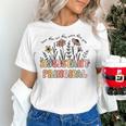 Retro Floral Assistant Principal Shirt For Teachers Day Women's T-Shirt, gift for family, gift for coworker