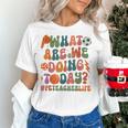Retro PE Teacher What Are We Doing Today School Coach Women Women's T-Shirt, Pe Teacher Shirts, gift for family, gift for coworker Retro PE Teacher What Are We Doing Today School Coach Women Women's T-Shirt, Pe Teacher Shirts, gift for family, gift for coworker