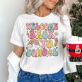 Retro Welcome Back To School Teacher Appreciation Boys Girls Women's T-Shirt, gift for family, gift for coworker Retro Welcome Back To School Teacher Appreciation Boys Girls Women's T-Shirt, gift for family, gift for coworker