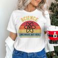 Science Like Magic But Real Science Teacher Graphics Geek Women's T-Shirt, Science Teacher Shirts, gift for family, gift for coworker