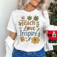 Teacher Inspire Love Women's T-Shirt, gift for family, gift for coworker Teacher Inspire Love Women's T-Shirt, gift for family, gift for coworker