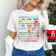 Teacher I Will Read Book On Boat Kids Women Bookworm Women's T-Shirt, gift for family, gift for coworker